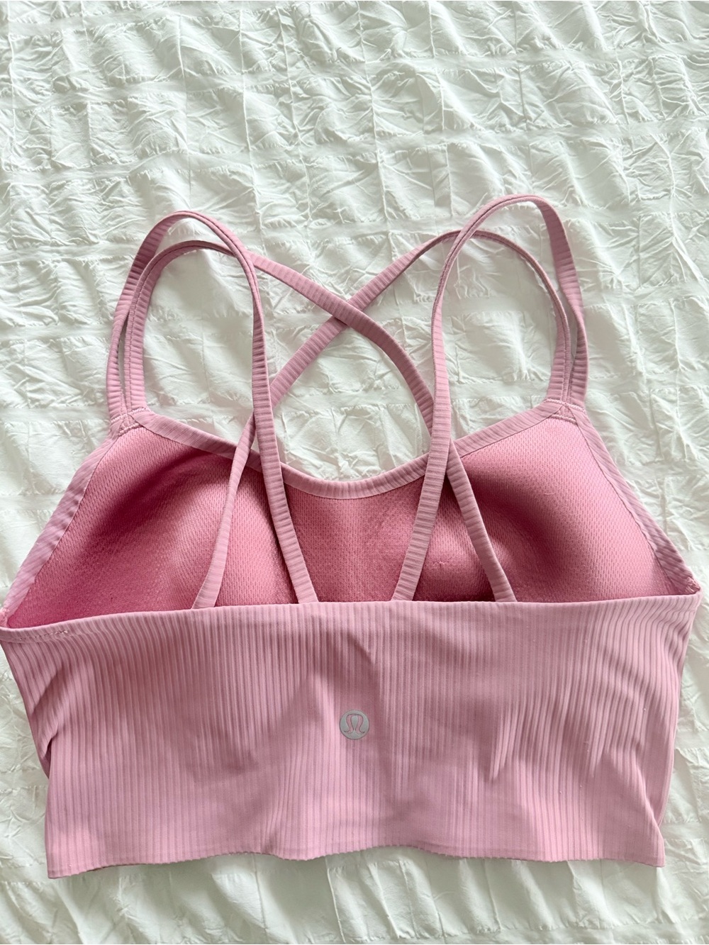 lululemon Align leggings & Like A Cloud sports bra in Dusty Pink, size 4 - Picture 5 of 7